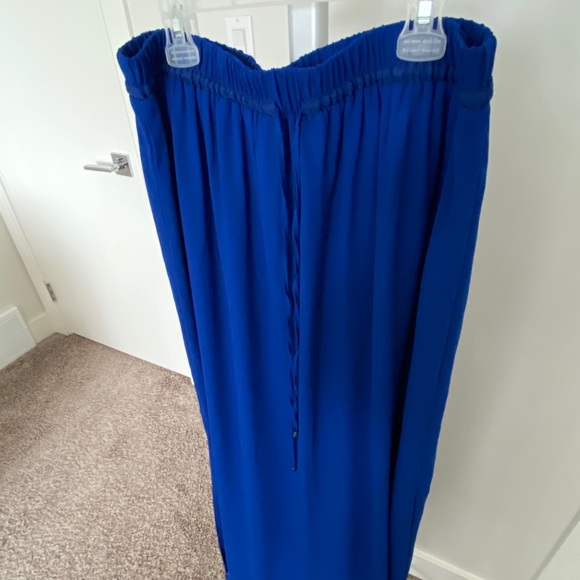 Blue Maxi Skirt - Picture 2 of 4